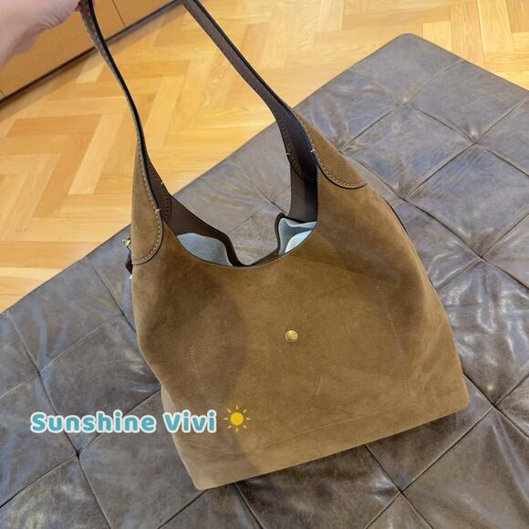 NWT Coach Brooklyn Hobo Shoulder Bag 39 Suede Grain Leather CW636 CW636 - Picture 5 of 11